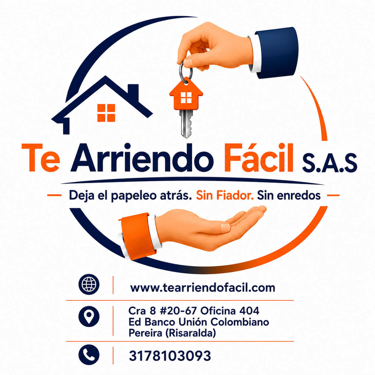 Logo Te Arriendo Fácil S.A.S.